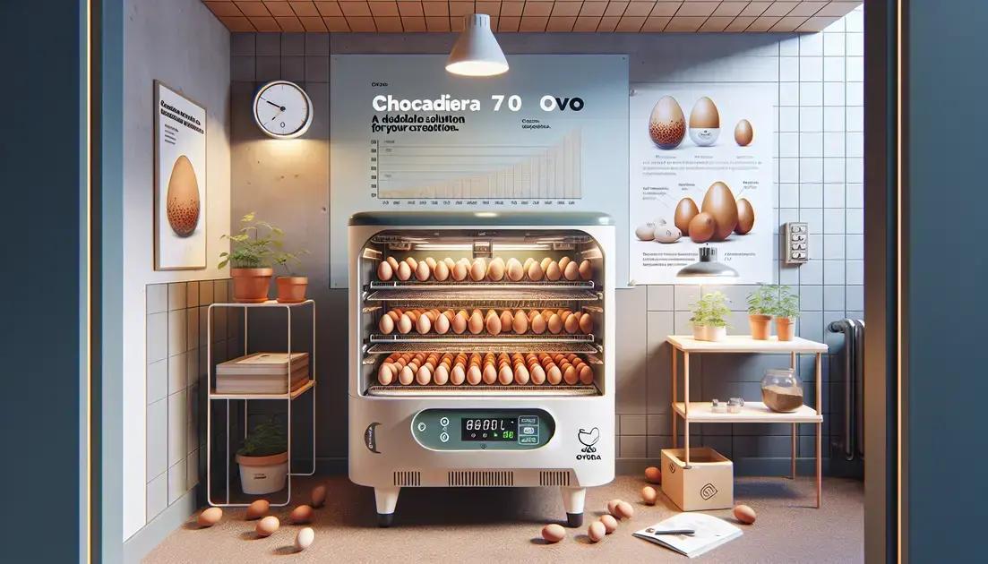 Chocadeira 70 Ovo: A Solução Ideal para Sua Criação